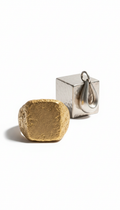 18k Gold Column Necklace