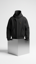 Wool Cashmere Cropped Hoodie
